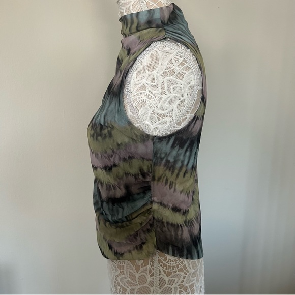 PRIMARK -NWT- Mesh Mock Neck Top - Picture 4 of 7